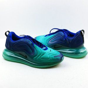Nike Men's Air Max 720 'Sea Forest' Blue Sneakers Size 11 (Posh262)